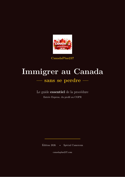 Couverture — Immigrer au Canada